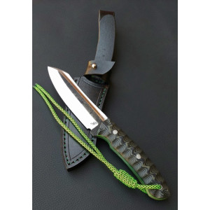 НОСОРІГ авторський ніж ручної роботи майстра Fomenko Knifes, сталь N690, 60-61 HRC, купити замовити в Україні. Photo 3